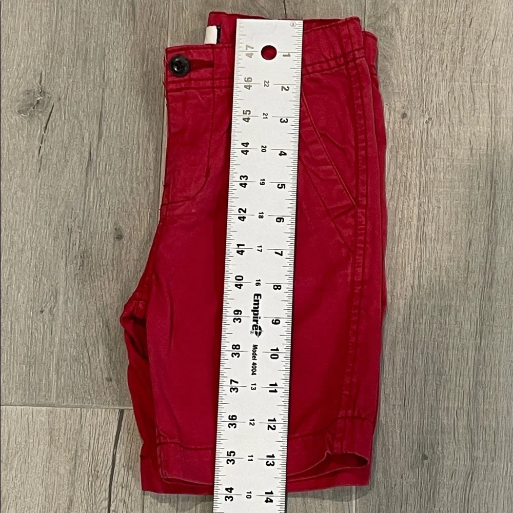 Ruum Kids Boys Red Shorts Size 5Y 100% Cotton